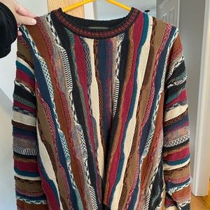 SOLD Vintage COOGI look alike textured sweater